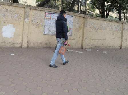 Hình ảnh đẹp của những cặp đôi Hà Nội ngày Valentine