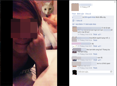 Rộ trào lưu chụp ảnh “tự sướng” sau khi làm “chuyện ấy“