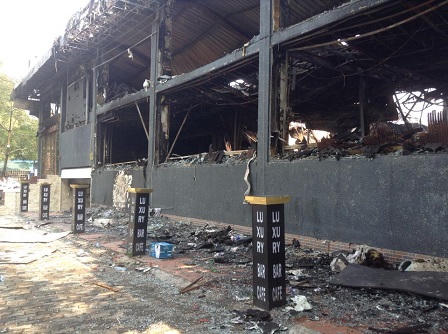 Điều tra nguyên nhân vụ cháy Luxury bar