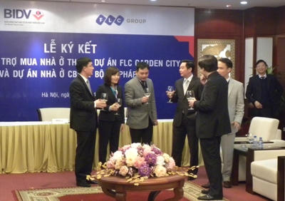 BIDV hợp tác tài trợ  cho 2 dự án lớn của FLC Group