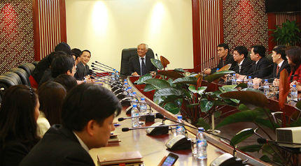 Phó chủ tịch Quốc hội Uông Chu Lưu thăm và làm việc với Tập đoàn FLC