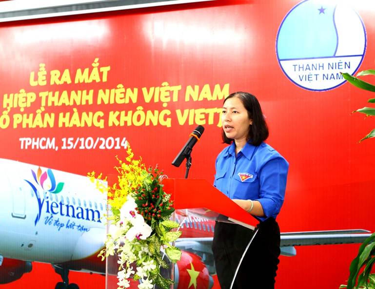 Lễ ra mắt Hội liên hiệp thanh niên Việt Nam Công ty hàng không Vietjet