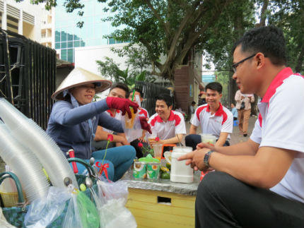 Cánh hoa của lòng nhân ái