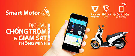 Viettel cung cấp dịch vụ chống trộm và giám sát xe máy Smart Motor