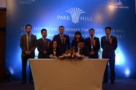 Đất Xanh Miền Bắc: Độc quyền phân phối tòa căn hộ đẳng cấp Park 3 - Vinhomes Times City