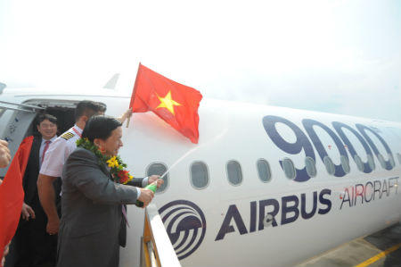 Vietjet đón tàu bay thứ 9000 của Airbus