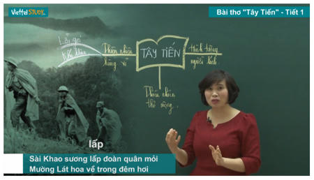 Cơn sốt học Văn trên ViettelStudy cho sĩ tử khối tự nhiên