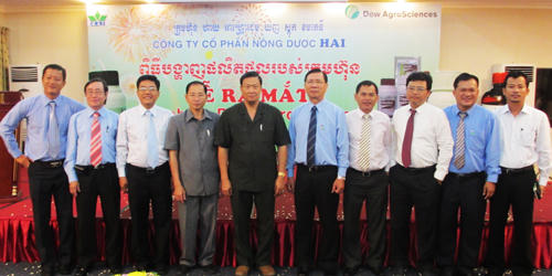 H.A.I chính thức triển khai kế hoạch thống lĩnh thị trường nông dược Cam-pu-chia
