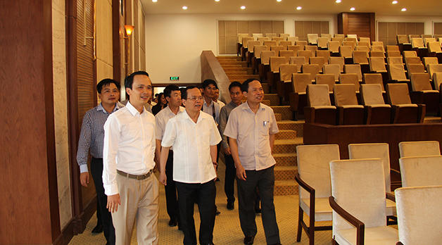 Chủ nhiệm Ủy ban Kiểm tra TW thăm dự án của Tập đoàn FLC