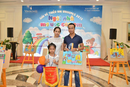 Gần 200 cư dân nhí Vinhomes phác họa ý tưởng về “ngôi nhà mơ ước”