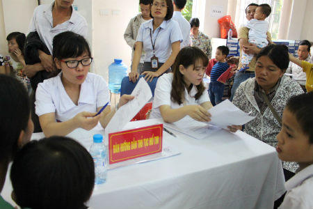 1500 trẻ nhỏ được khám sàng lọc bệnh tim miễn phí tại Hòa Bình