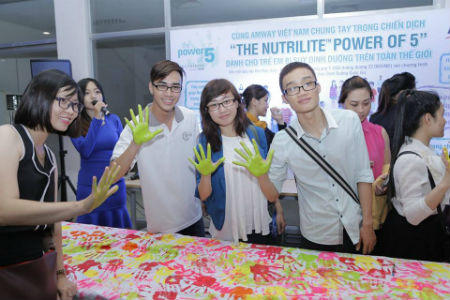 Amway Việt Nam chung tay giúp giảm tỷ lệ trẻ suy dinh dưỡng