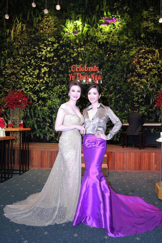 Dàn sao chúc mừng Hoa hậu doanh nhân thành đạt Thế giới Người Việt