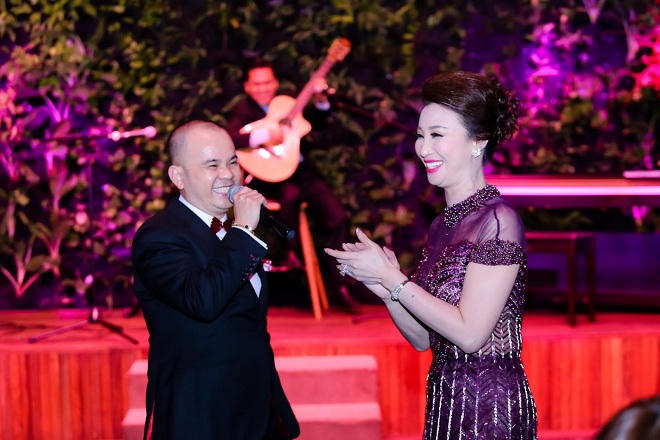 Dàn sao chúc mừng Hoa hậu doanh nhân thành đạt Thế giới Người Việt