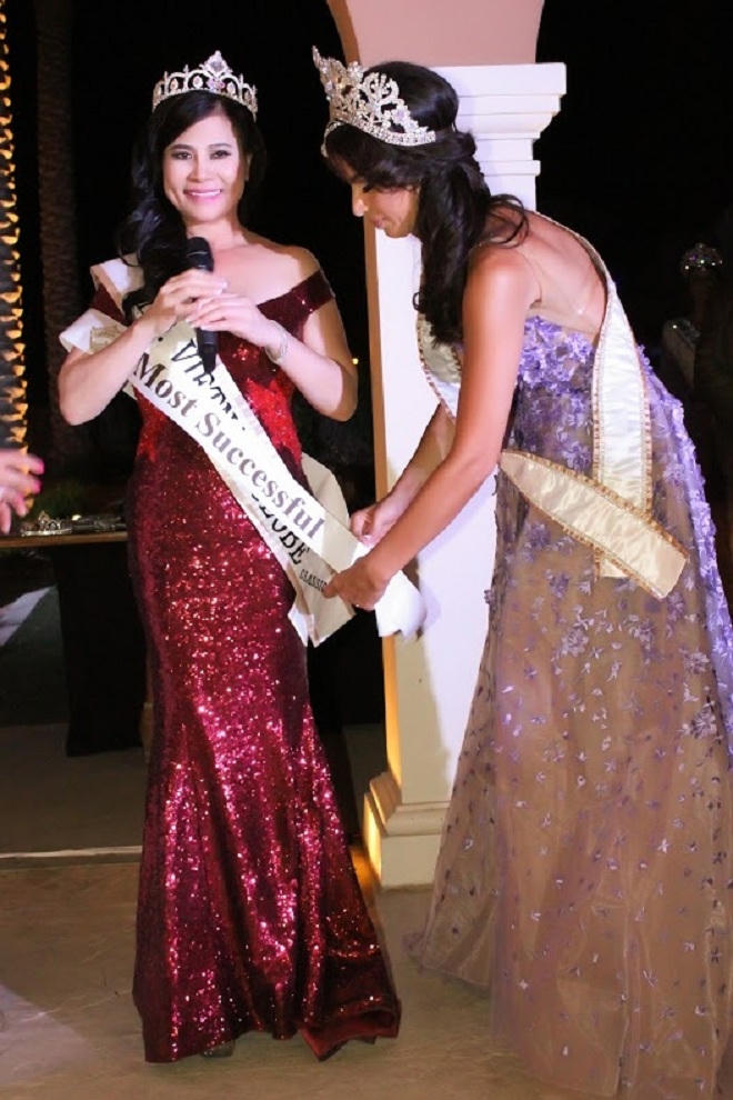 Hoa hậu Thanh Mai giành giải Quý bà thành đạt nhất