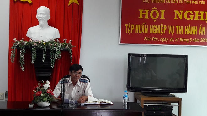 Người hết mình cống hiến cho thi hành án dân sự Phú Yên