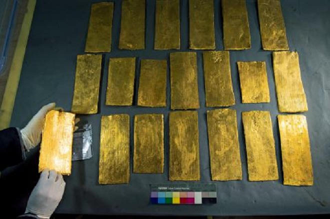 Hoa mắt với kho báu chấn động trong lăng mộ Xương Ấp Vương