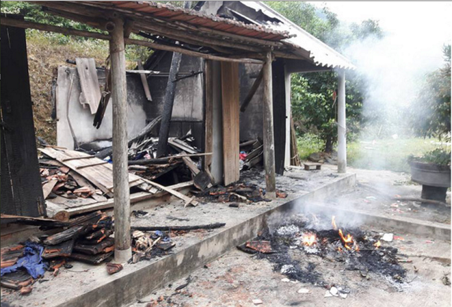 Cơn giận vợ vu vơ khiến “đệ tử lưu linh” châm lửa đốt nhà, sát hại người khuyên can
