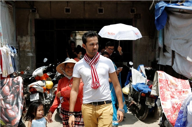 Dàn sao phim “Cô dâu 8 tuổi” “đổ bộ” tại Sài Gòn