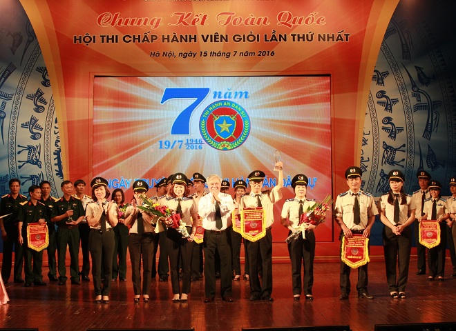 Sôi nổi tranh tài chung kết Hội thi chấp hành viên giỏi lần thứ nhất