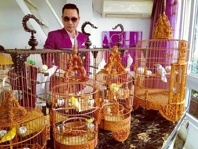 Kỹ nghệ chăm chim của “Vua chim màu” đất Bắc