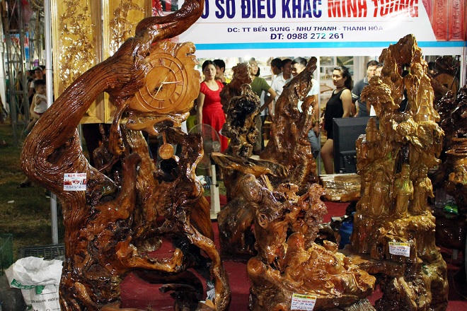 Độc đáo những sản vật tại hội chợ miền Tây xứ Thanh