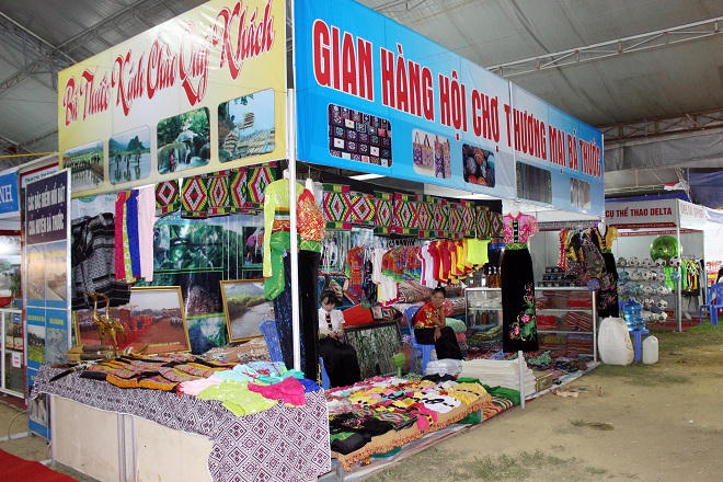 Độc đáo những sản vật tại hội chợ miền Tây xứ Thanh