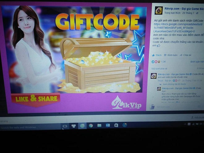 Thâm nhập hình thức cờ bạc trá hình mang tên “game ảo tiền thật” 