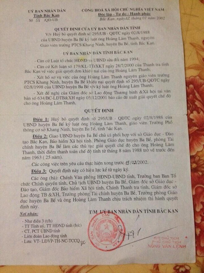 Đau đớn hành trình đi tìm công lý của ông giáo già chịu án oan suốt 28 năm