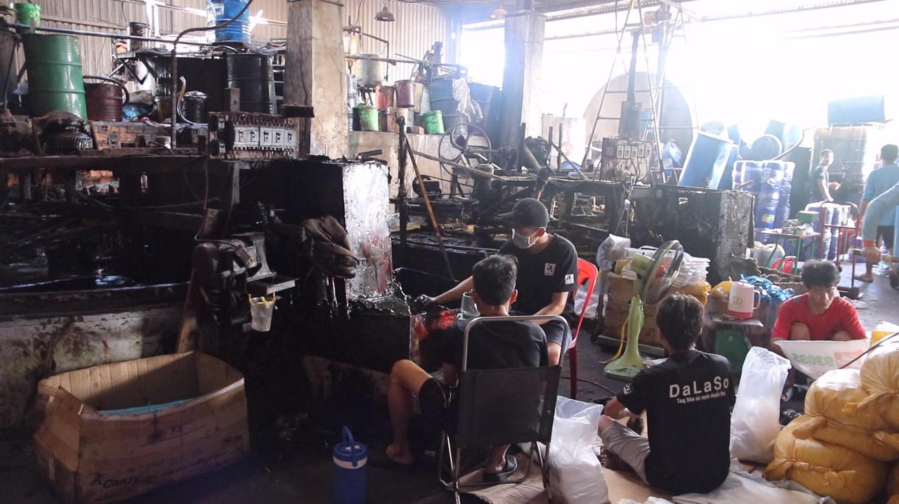 TP Biên Hòa kiểm tra xưởng tái chế mỡ bò sau phản ánh của báo PLVN