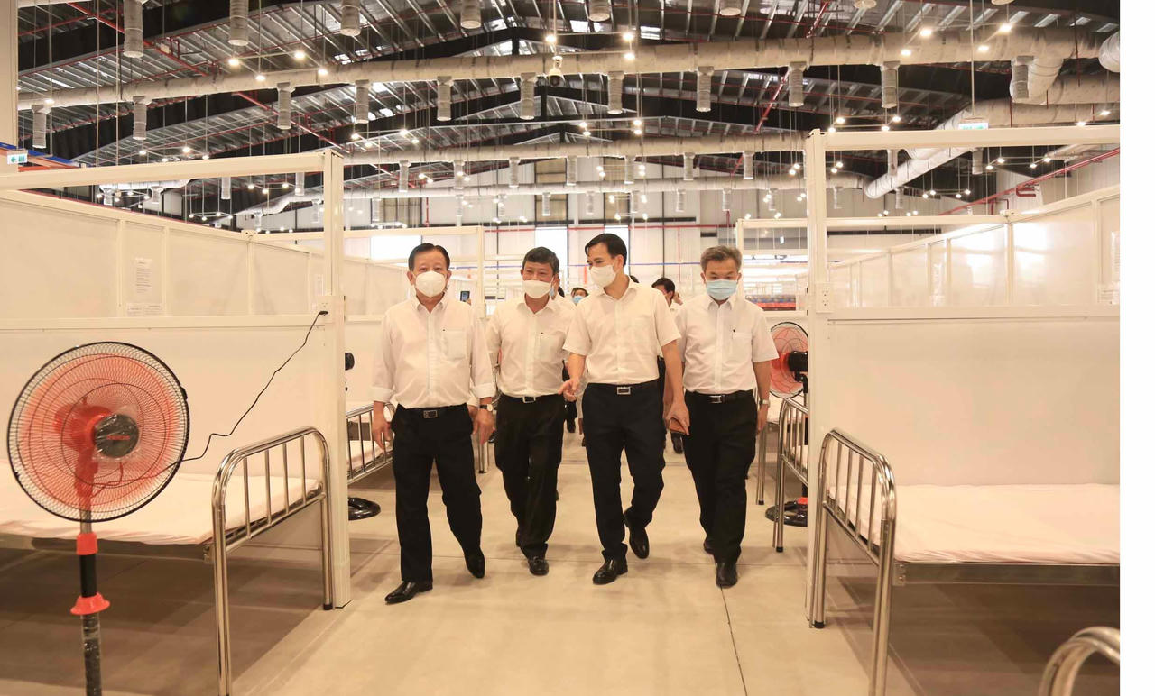 Bệnh viện dã chiến 1.500 giường của Bình Dương sẵn sàng đi vào hoạt động