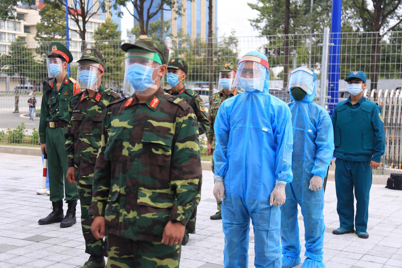 Bệnh viện dã chiến 1.500 giường của Bình Dương sẵn sàng đi vào hoạt động