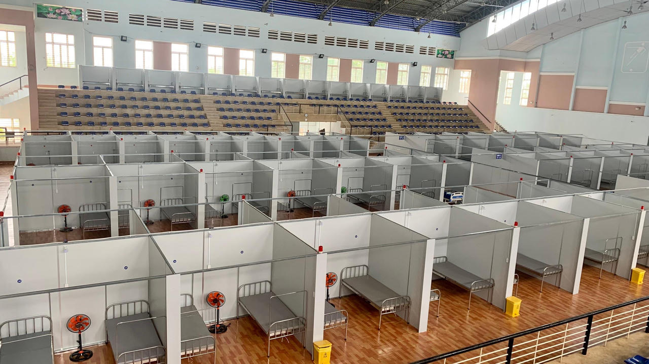 TP Đồng Xoài chuẩn bị đưa Bệnh viện dã chiến quy mô 150 giường vào hoạt động