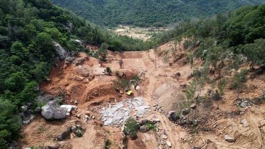 Bắt giữ đối tượng phá rừng phòng hộ trên núi Thị Vải