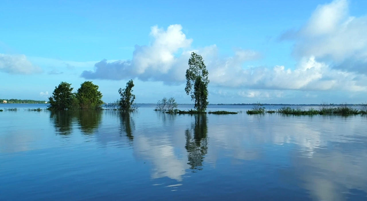 Hồng Ngự bình yên những ngày nước nổi