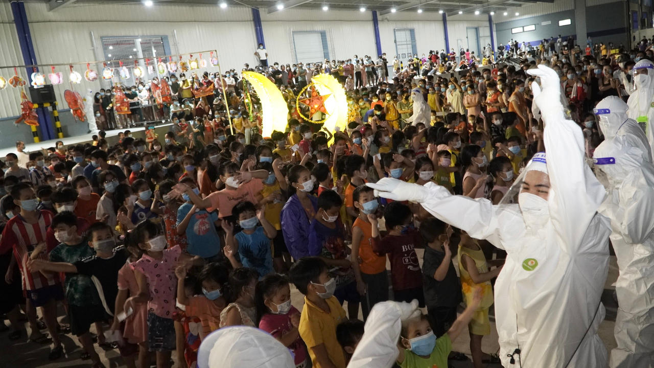 'Mùa trăng tròn' đặc biệt ở nơi điều trị hơn 11.000 F0