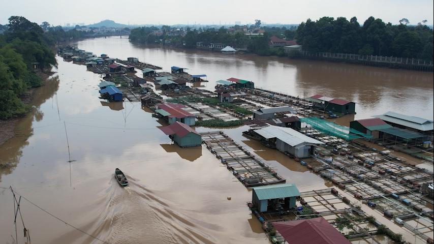 Bấp bênh cuộc sống người dân làng bè ở TP Biên Hòa