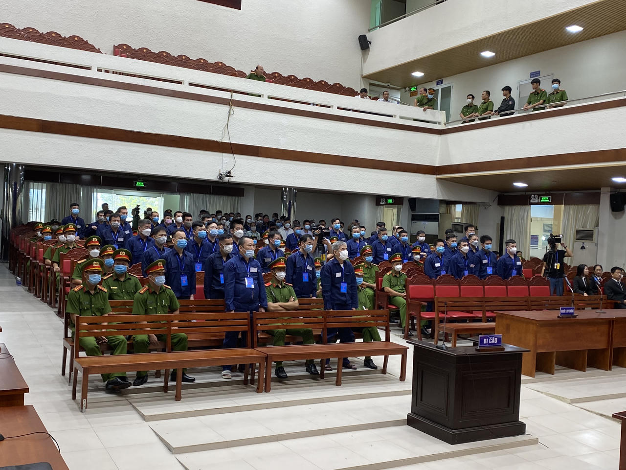 Thắt chặt an ninh tại phiên tòa xét xử sơ thẩm giai đoạn 1 chuyên án xăng 920G