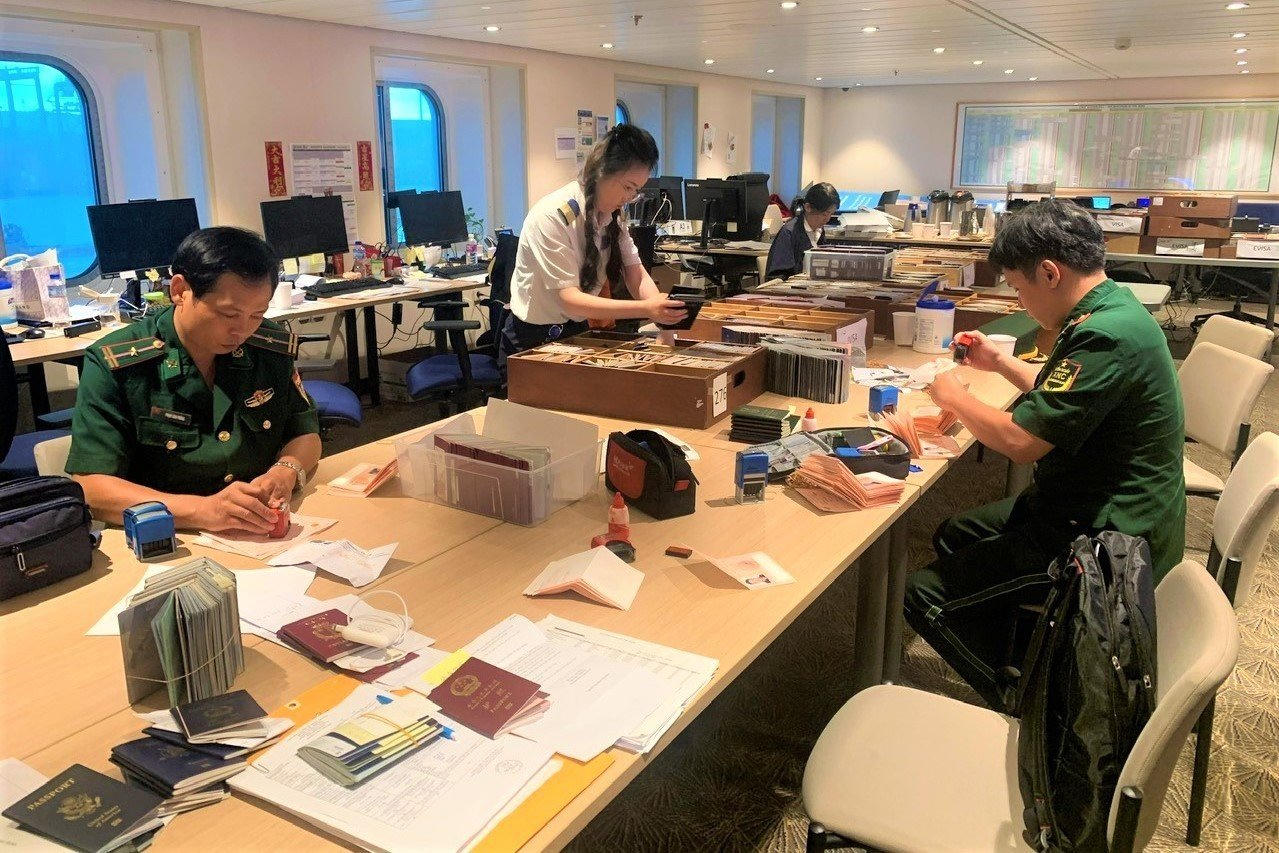 Siêu tàu đưa hơn 4.000 du khách đến Bà Rịa – Vũng Tàu