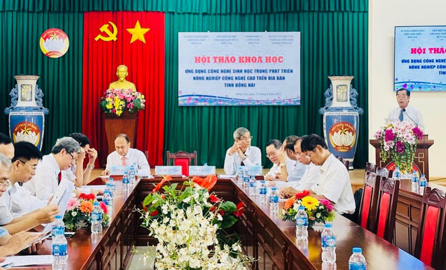 Ứng dụng công nghệ sinh học vào phát triển nông nghiệp công nghệ cao ở Đồng Nai