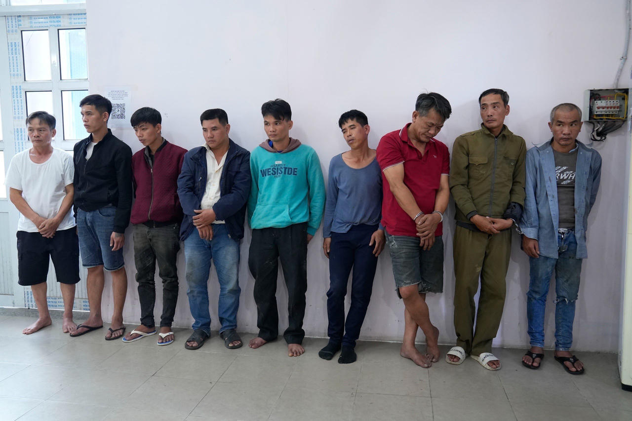 Bắt 8 đối tượng trộm chó chuyên nghiệp 