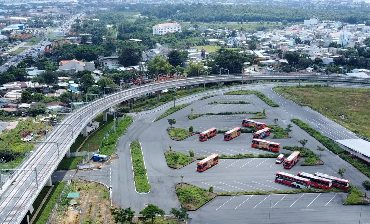 Kết nối nhiều tuyến xe buýt với tuyến metro số 1