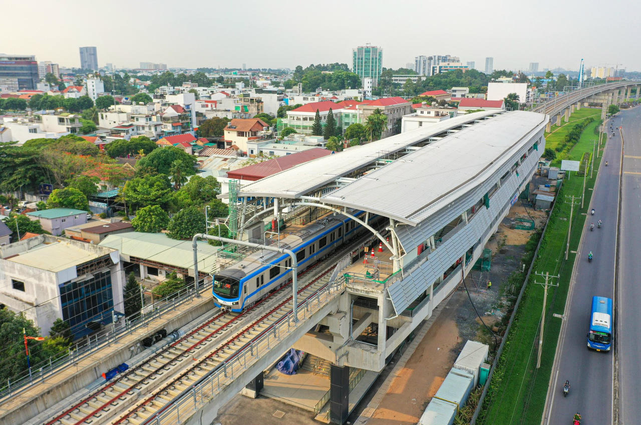 Kết nối nhiều tuyến xe buýt với tuyến metro số 1