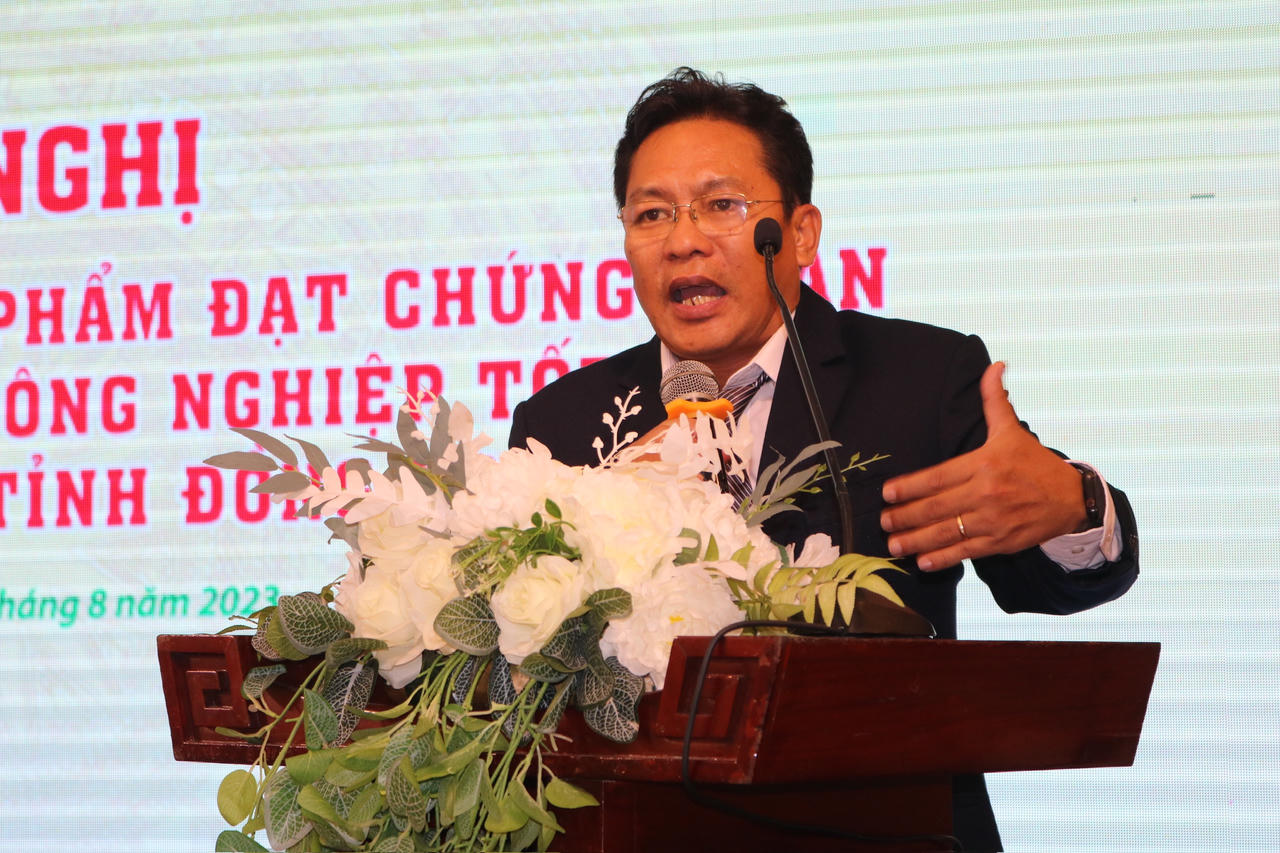 Kết nối để đưa sản phẩm đạt chứng nhận nông nghiệp tốt ra thị trường tiêu thụ