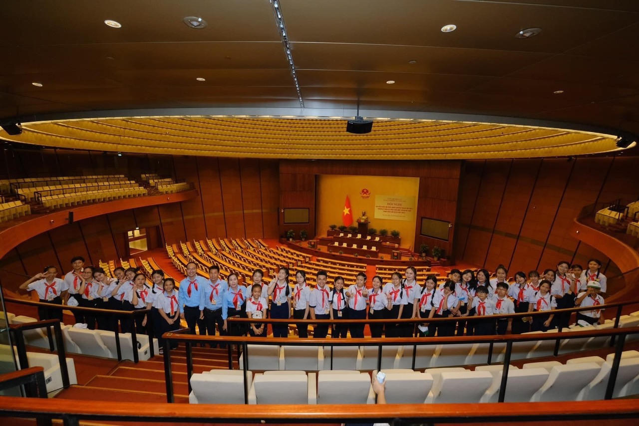 Phó Chủ tịch nước Võ Thị Ánh Xuân gặp các Đại biểu Cháu ngoan Bác Hồ tỉnh Bình Dương