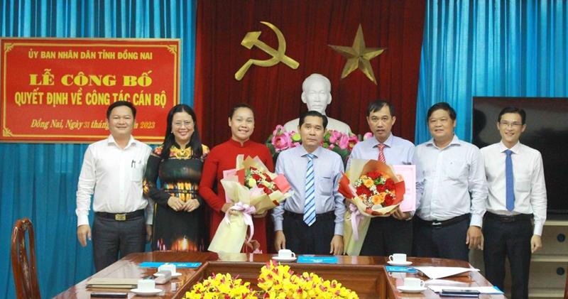 Đồng Nai: Bổ nhiệm lại hai Phó Giám đốc Sở