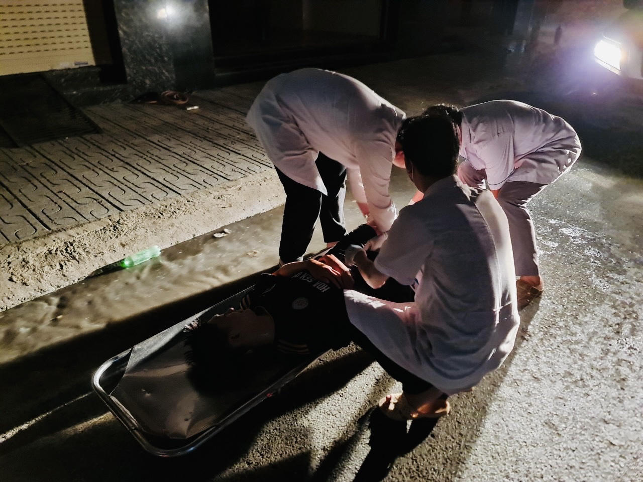 Diễn tập phương án chữa cháy và cứu nạn, cứu hộ tại TP Dĩ An