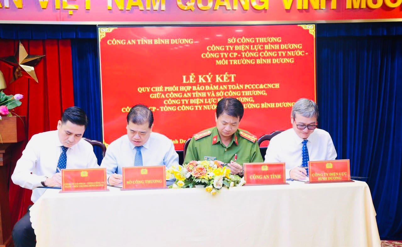 Phối hợp bảo đảm quy chế phòng cháy, chữa cháy tại Bình Dương