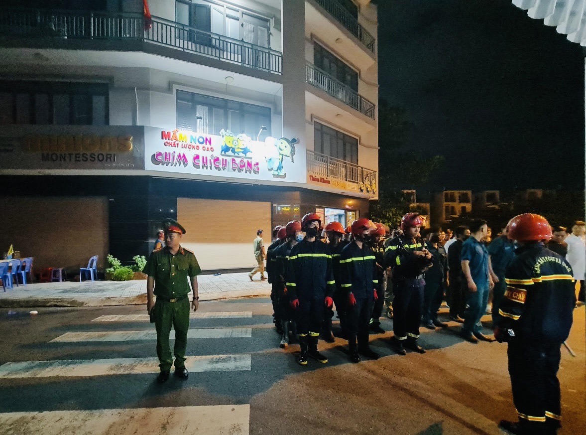 Diễn tập phương án chữa cháy và cứu nạn, cứu hộ tại TP Dĩ An