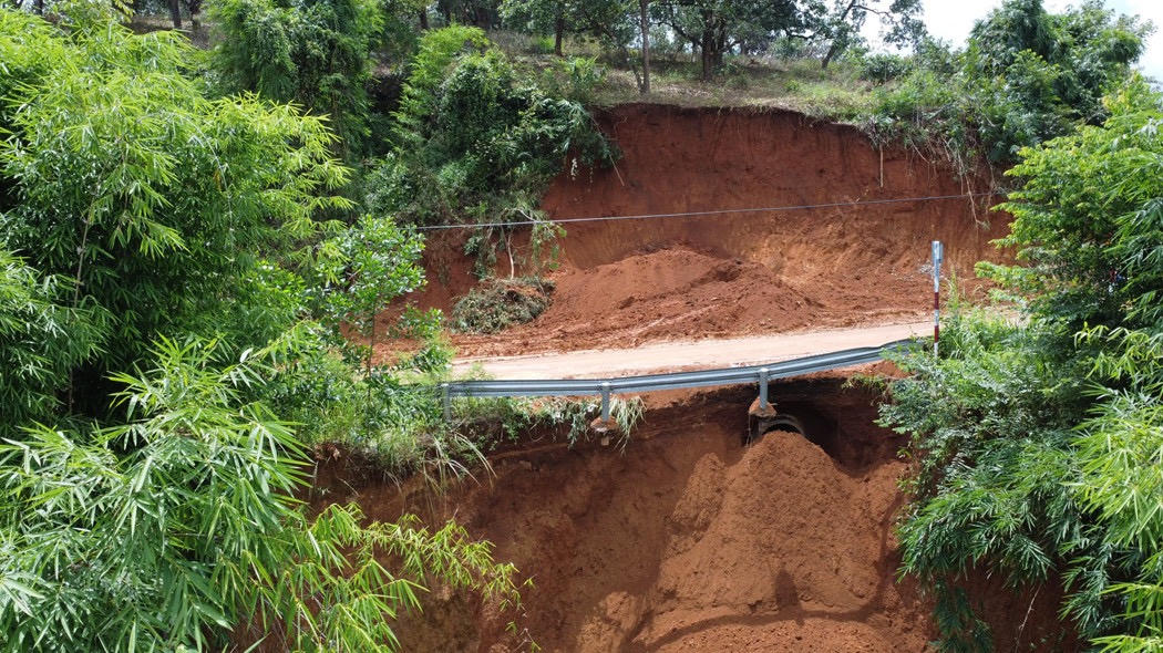 Nhanh chóng khắc phục sạt lở đường nối Bình Phước và Lâm Đồng